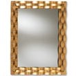 Baxton Studio Arpina Decorative Wall Mirror in Gold