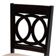Baxton Studio Lenoir 5-Piece Wood Dining Set in Sand and Espresso Brown