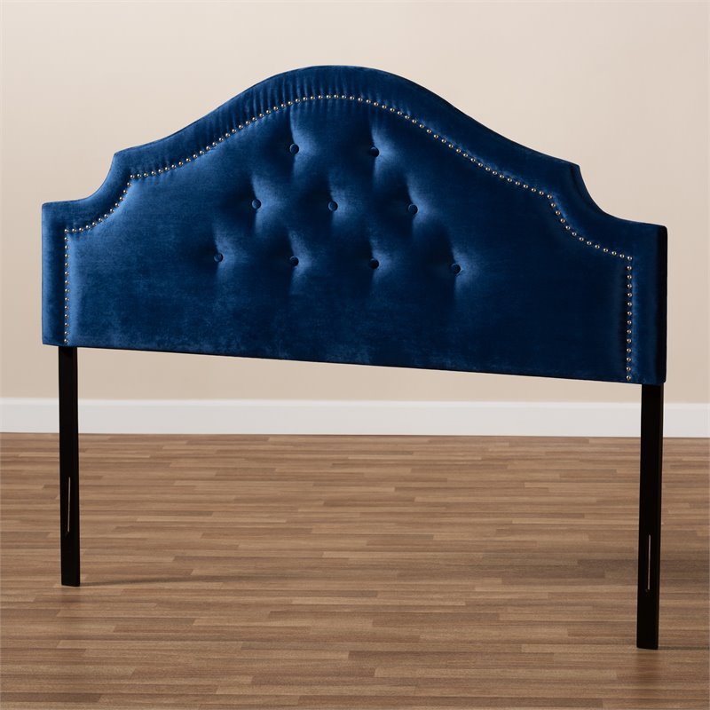 Royal Blue Tufted Headboard - Choose from contactless same day delivery