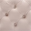 Baxton Studio Avara Modern Tufted Velvet Ottoman in Beige and Gold