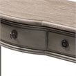 Baxton Studio Noelle Contemporary Wood 3-Drawer Console Table in Gray