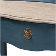 Baxton Studio Celestine Blue Spruce Finished Wood Accent Writing Desk