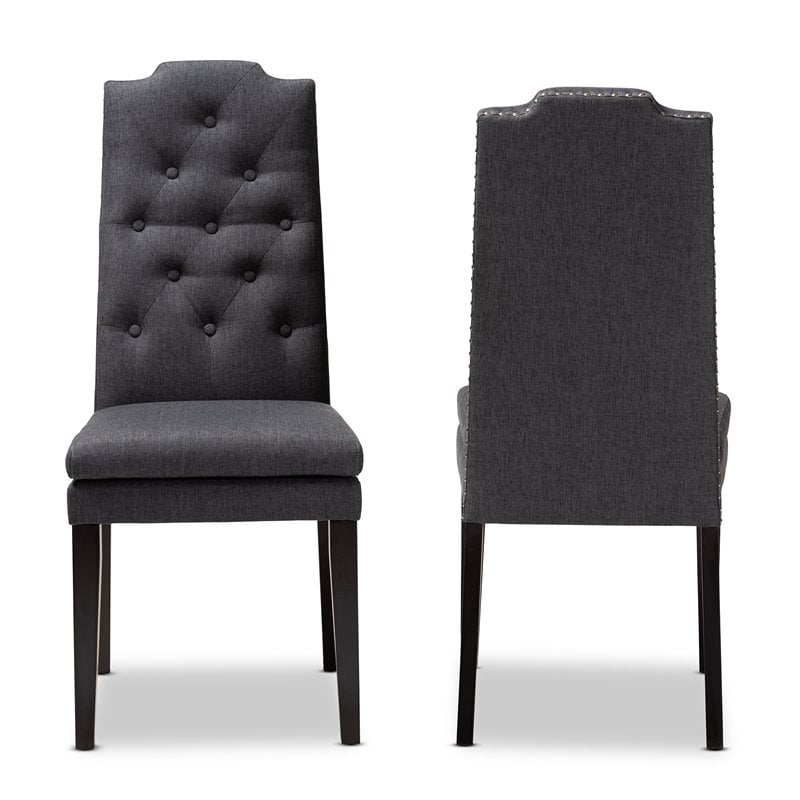 Baxton Studio Dylin Dining Chair - Thumbnail 4