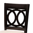 Baxton Studio Contemporary Lenoir 5-Piece Wood Pub Set in Sand and Espresso