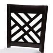 Baxton Studio Contemporary Caron 5-Piece Wood Pub Set in Gray and Espresso