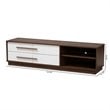 Baxton Studio Mid-Century Mette Wood 63