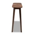 Baxton Studio Wendy Walnut Wood Console Table