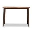 Baxton Studio Wendy Walnut Wood Console Table