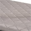 Baxton Studio Marit Two-Tone Grey Upholstered Walnut Wood Daybed