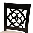 Baxton Studio Arden Sand Upholstered Espresso 5-piece Wood Pub Set