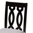 Baxton Studio Darcie Grey Upholstered Espresso Wood 5-piece Pub Set