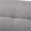 Baxton Studio Allister Light Grey Upholstered Living Room Set