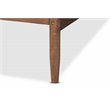 Baxton Studio Veles Ash Brown Finished Wood Daybed