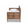 Baxton Studio Toveli Ash Brown Finished Wood Daybed