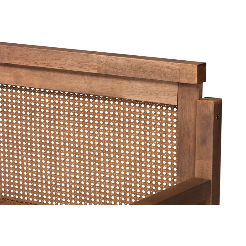 Baxton Studio Toveli Ash Brown Finished Wood Daybed