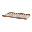 Baxton Studio Veles Twin Size Ash Brown Finished Trundle Bed