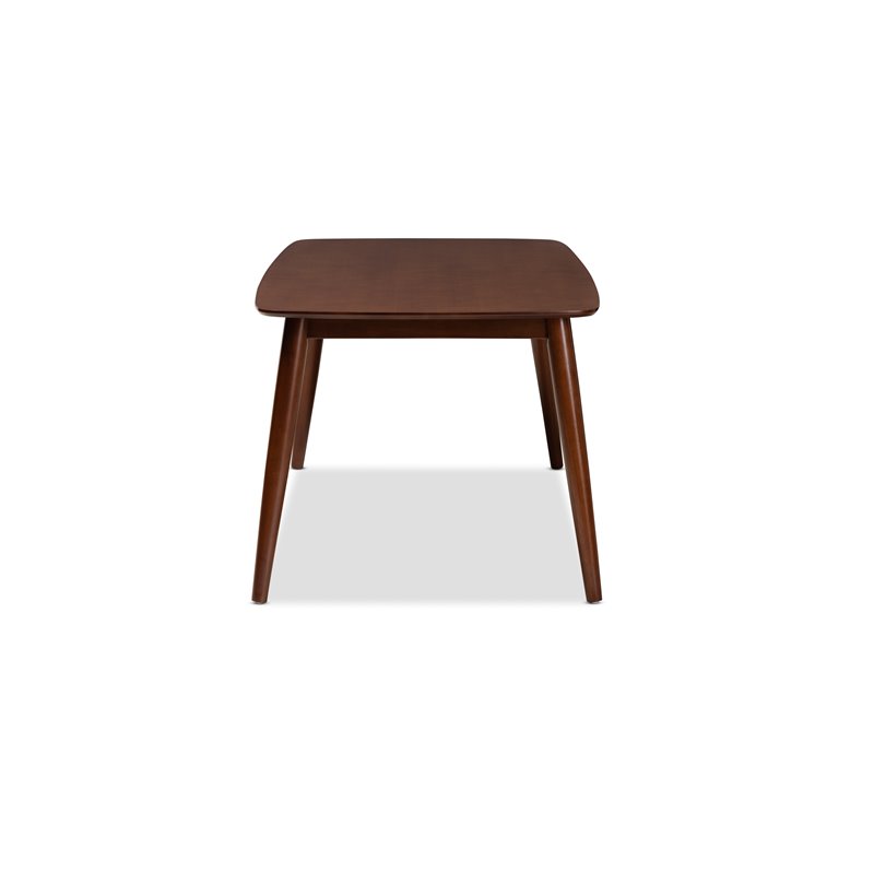 Baxton Studio Edna Brown Finished Wood Dining Table