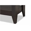 Baxton Studio Elada Wenge Finished Wood Coffee Table