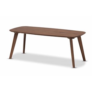 Baxton Studio Dahlia Brown Finished Coffee Table