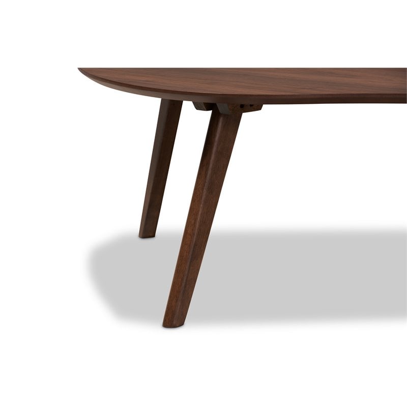 Baxton Studio Scarlette Brown Finished Coffee Table