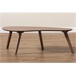 Baxton Studio Scarlette Brown Finished Coffee Table