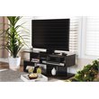 Baxton Studio Arne Wood TV Stand in Dark Brown