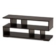 Baxton Studio Arne Wood TV Stand in Dark Brown
