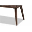 Baxton Studio Alard 2-Door Wood TV Stand in Brown