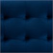 Baxton Studio Roanoke Navy Blue Velvet Upholstered Storage Ottoman Bench