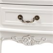 Baxton Studio Gabrielle White-Finished 2-Drawer Wood End Table