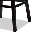 Baxton Studio Gregory Light Gray Velvet 2-Piece Wood Swivel Bar Stool Set