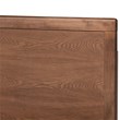 Baxton Studio Eloise Full Size Light Gray Upholstered Wood Platform Bed