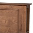 Baxton Studio Danielle Ash Walnut Finished Wood Queen Size Platform Storage Bed