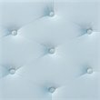 Baxton Studio Mabel Light Blue Velvet Silver Finished Storage Ottoman