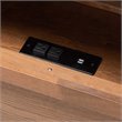 Baxton Studio Erie Walnut Finished Wood Queen Size Platform Storage Bed