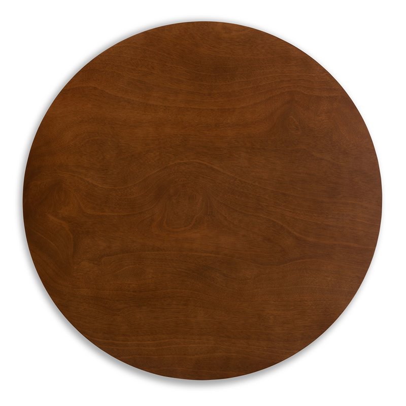 Baxton Studio Eiko Light Gray Fabric Upholstered Wood 5-Piece Dining Set