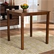 Baxton Studio Lenoir Walnut Brown Finished Wood Counter Height Pub Table