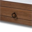 Baxton Studio Alya Walnut Finished Wood Twin Size Daybed with Roll-Out Trundle