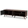 Baxton Studio Naoki Two-Tone Wood 2-Door 50