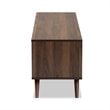 Baxton Studio Naoki Two-Tone Wood 2-Door 50