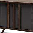 Baxton Studio Naoki Two-Tone Wood 2-Door 50