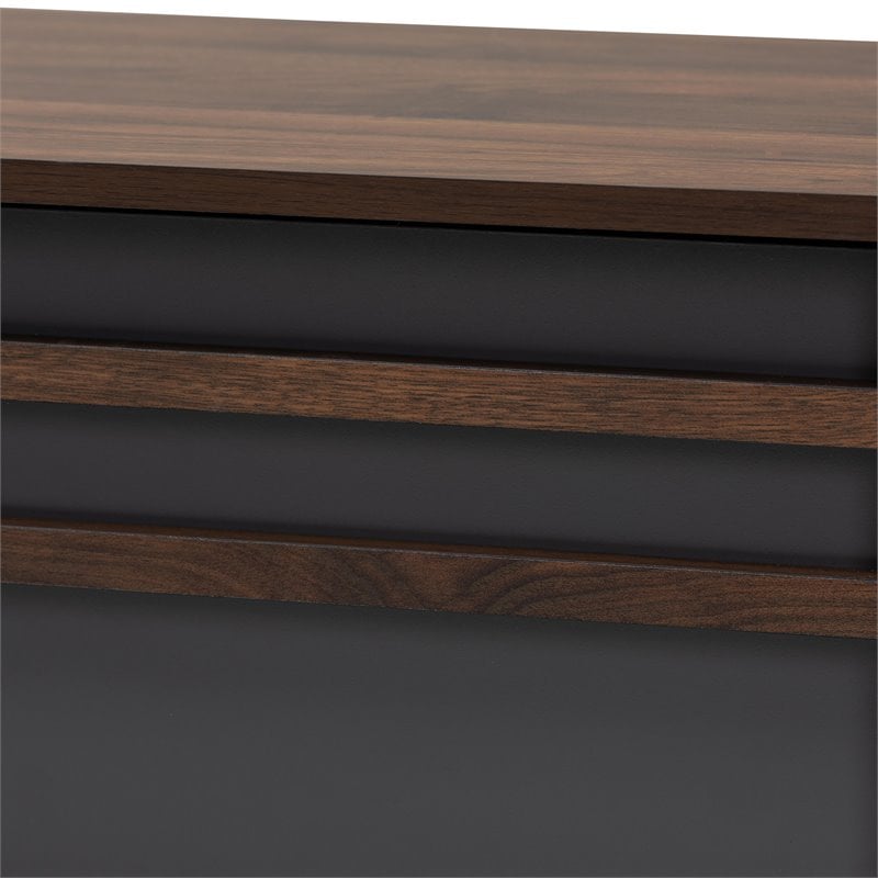 Baxton Studio Naoki Wood 60