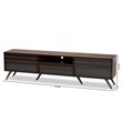 Baxton Studio Naoki Wood 60