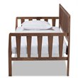 Baxton Studio Midori Walnut Brown Finished Wood Twin Size Daybed