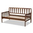 Baxton Studio Midori Walnut Brown Finished Wood Twin Size Daybed