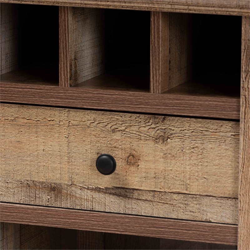 Baxton Studio Albert Finished Wood 2-Door Dining Room Sideboard Buffet