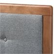 Baxton Studio Brown Finished Wood 4-Drawer King Size Platform Storage Bed