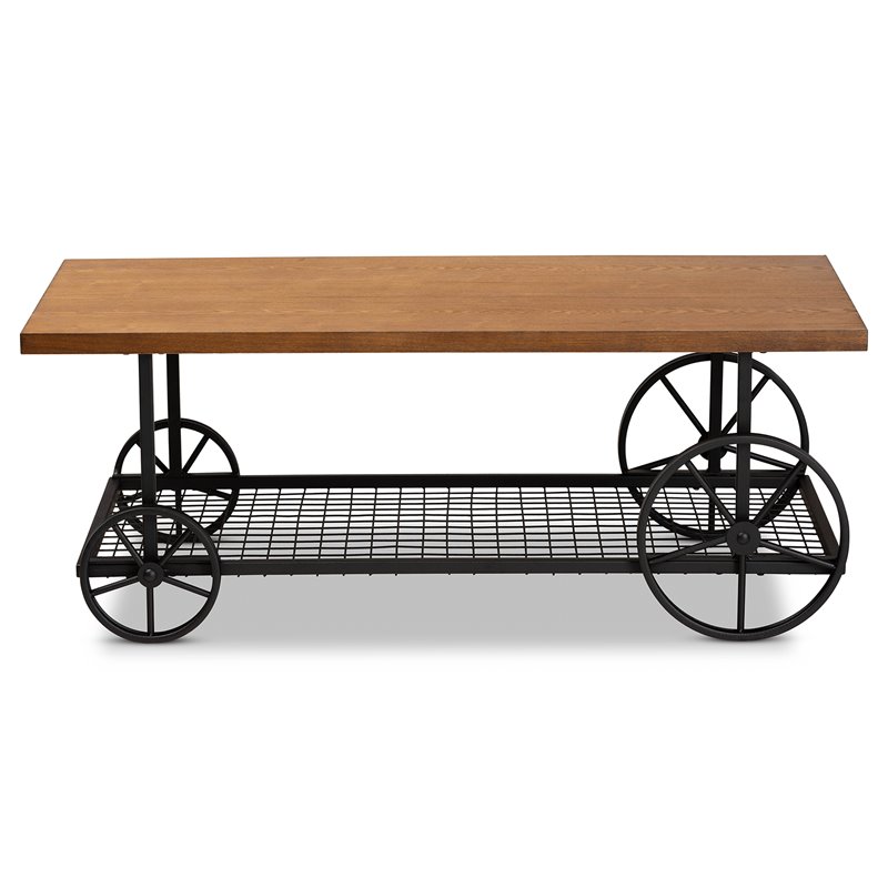 Wheeled Coffee Table : Walnut Finish Classic Wagon Wheeled Coffee Table ... / I definitely got taken on this one as it's worth about $40.00 & i hope this prevents someone else from doing the same.