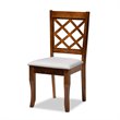 Baxton Studio Verner Grey and Walnut Brown Finished Wood 7-Piece Dining Set