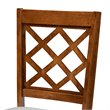 Baxton Studio Verner Grey and Walnut Brown Finished Wood 7-Piece Dining Set